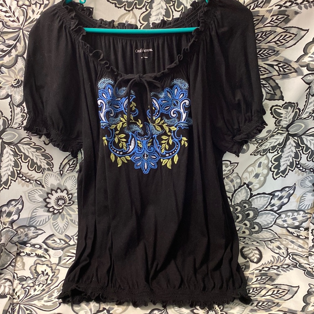 Black Bohemian Shirt